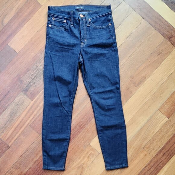 NWOT J. Crew Dark Wash Skinny Jeans Size 26 Petite - Picture 5 of 16